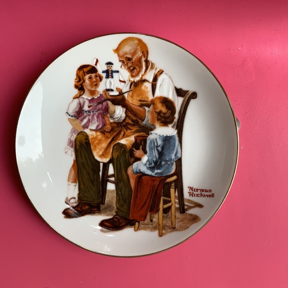 Norman Rockwell Plates - Picture 6 of 7